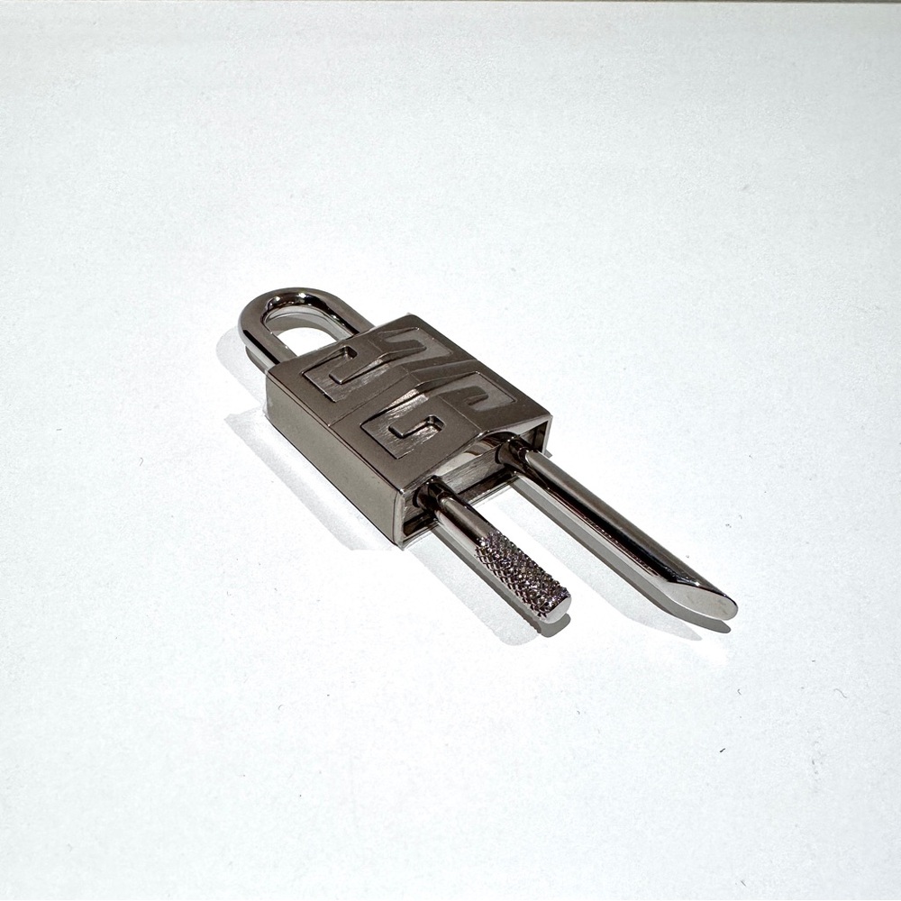 Givenchy Silver Key & Card Holder Accessory
